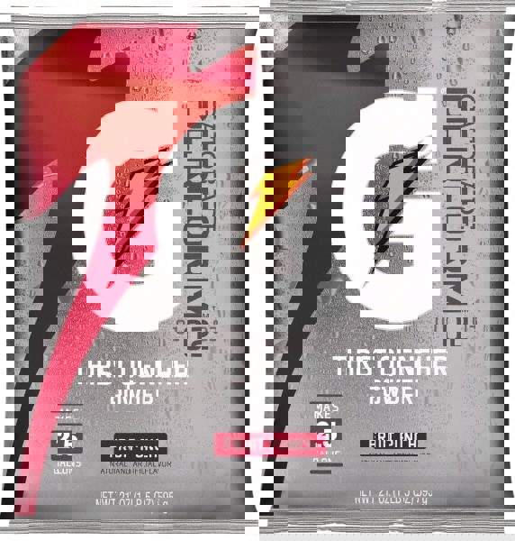 Activity Drink: 21 oz, Packet, Fruit Punch, Powder, Yields 2.5 gal